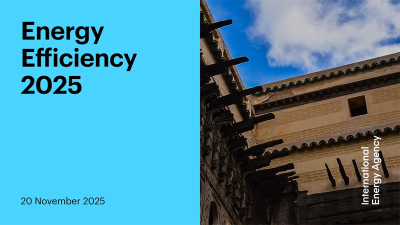 La IEA prevé que el progreso global en eficiencia energética mejore un 1,8% este año