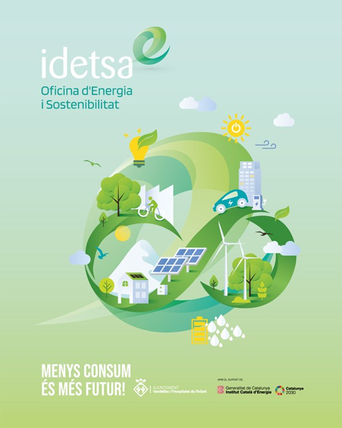 La nueva Oficina de Energía y Sostenibilidad en L'Hospitalet de l’Infant ayudará a reducir el consumo energético