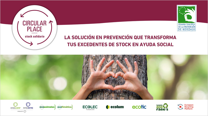 Circular Place muestra en un webinar cómo convertir la prevención de residuos en una oportunidad sostenible