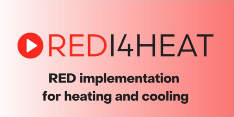 Las herramientas del proyecto REDI4Heat ayudarán a los países de la UE a acelerar la descarbonización de la calefacción y la refrigeración