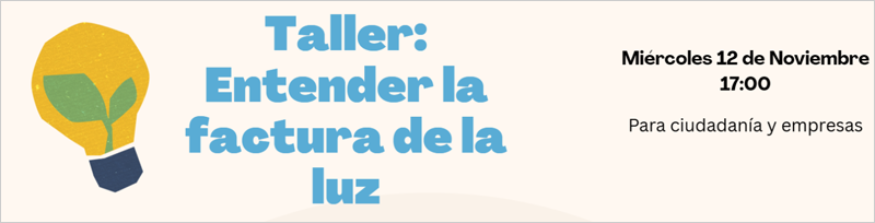 La OTC de Rivas organiza un taller para ayudar a comprender la factura de la luz