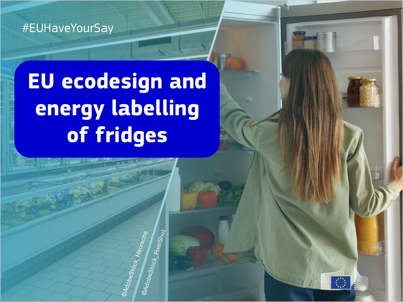 La Comisión Europea revisa el etiquetado energético y ecodiseño de frigoríficos domésticos y comerciales
