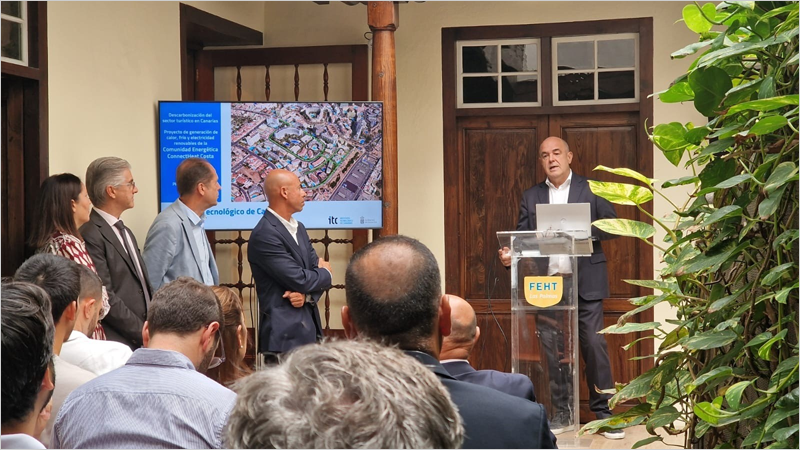 ConnectHeat Costa Canaria, primera comunidad energética renovable orientada al sector turístico