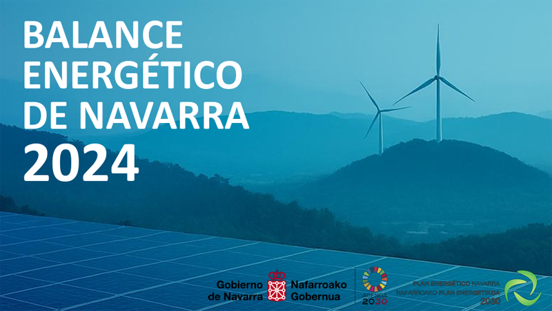 El consumo final energético en Navarra aumenta un 5,4% en 2024, según los datos del Balance Energético