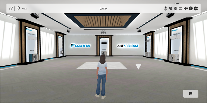 La versión digital de AireXperience by Daikin se amplía con dos nuevas salas de producto Split y aerotermia