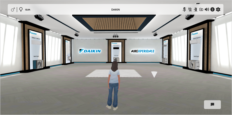 La versión digital de AireXperience by Daikin se amplía con dos nuevas salas de producto Split y aerotermia