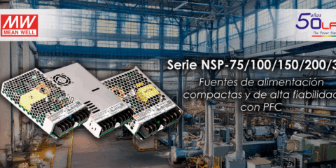 El catálogo de Electrónica OLFER incluye la serie NSP de fuentes de alimentación compactas y eficientes
