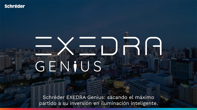 El servicio Schréder EXEDRA Genius transforma los datos en fiabilidad, eficiencia y ahorro energético