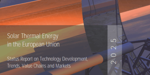 Las tecnologías solares térmicas para calefacción y refrigeración superan los 544 GW en la UE