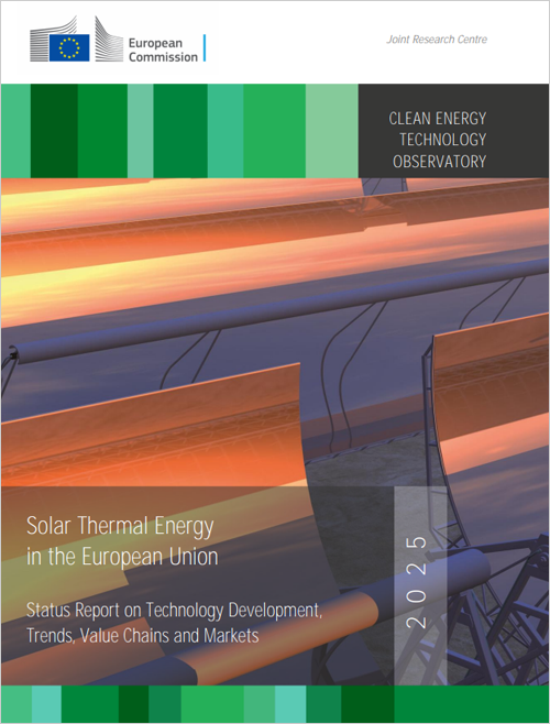 La UE representó el 7,5% de la capacidad instalada de tecnologías solares térmicas en 2024