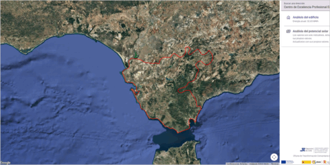 La calculadora fotovoltaica de la Diputación de Cádiz muestra el potencial solar de las cubiertas
