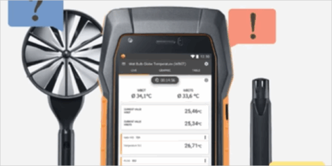 Webinar de Testo sobre medición para garantizar la calidad del aire interior