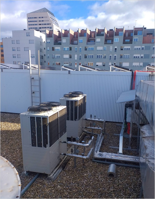 Vitoria-Gasteiz destinará más de un millón de euros a la instalación de aerotermia en edificios municipales