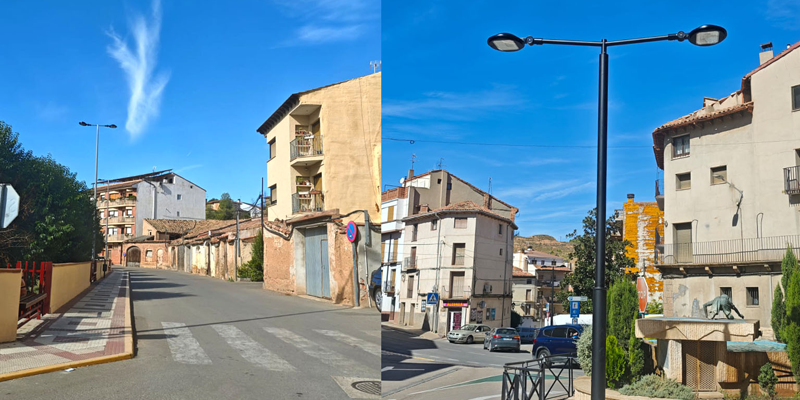 Artecoin finaliza la dirección, gestión técnica y justificación del proyecto de renovación del alumbrado público de Alcorisa