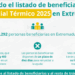 El bono social térmico de 2025 beneficiará a más de 84.000 hogares extremeños