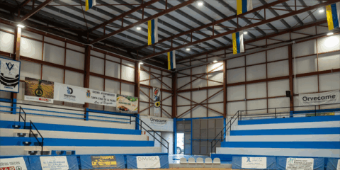 El edificio Terrero de Lucha Antonio Piñero en La Palma contará con 30 módulos fotovoltaicos en su cubierta