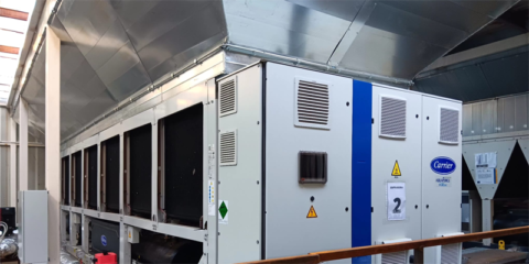 El Hospital Insular-Materno Infantil de Gran Canaria mejora su eficiencia energética con nuevas enfriadoras