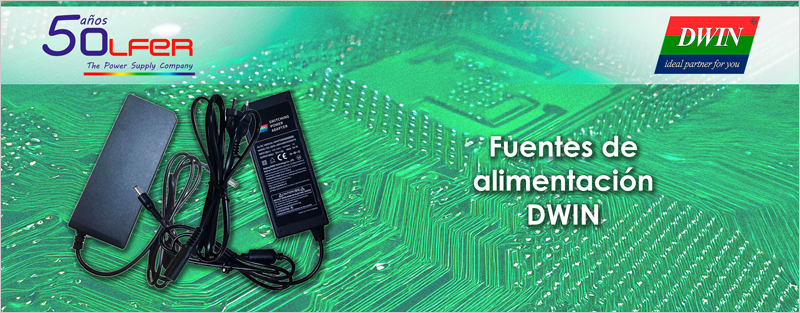 Alta eficiencia energética con las fuentes de alimentación DWIN distribuidas por Electrónica OLFER