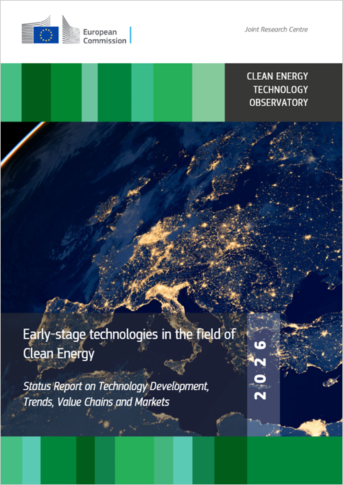 El JRC analiza en un informe 151 tecnologías emergentes relacionadas con la energía limpia 