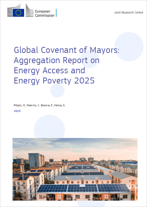 Un informe analiza el pilar de acceso a la energía y pobreza energética en el marco del Pacto Global de Alcaldes