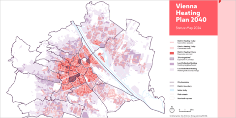 Plan de Calefacción de Viena 2040: planificación energética con datos espaciales y técnicos para una transición térmica justa