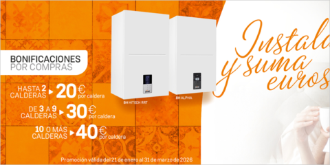 Nueva promoción de Ferroli dirigida a instaladores para promover la adquisición de calderas