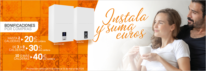 Nueva promoción de Ferroli dirigida a instaladores para promover la adquisición de calderas