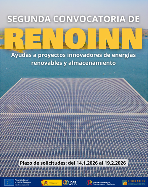 Abre el plazo de las ayudas a proyectos innovadores de energías renovables y bomba de calor 