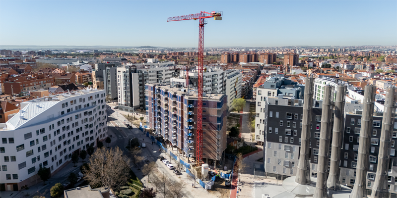 El ecobarrio de Puente de Vallecas en Madrid contará con dos bombas de calor y dos campos fotovoltaicos