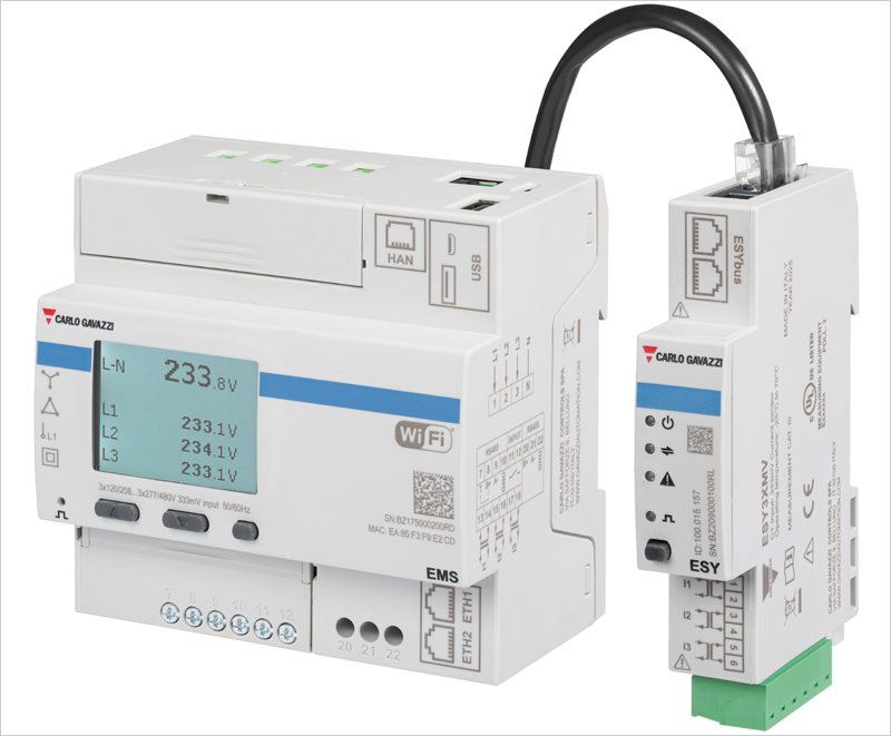 Carlo Gavazzi lanza EMS, su nueva solución de gestión de energía para edificios e industria