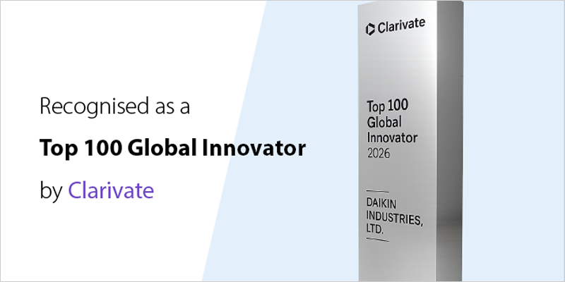 Reconocimiento a Daikin por su innovación tecnológica y sus patentes de refrigerantes de bajo impacto ambiental