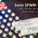 El catálogo de Electrónica OLFER incluye la nueva serie SPWM de LED drivers regulables