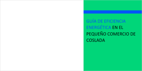 Nueva guía de eficiencia energética dirigida al pequeño comercio de Coslada