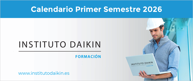 El Instituto Daikin inicia las formaciones para el primer semestre de 2026 sobre climatización