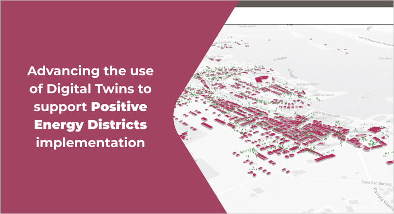 El proyecto Scale-UP Making PEDs impulsa distritos de energía positiva en ciudades con gemelos digitales