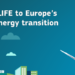 Nueva publicación sobre el impacto del subprograma LIFE Clean Energy Transition con 28 proyectos