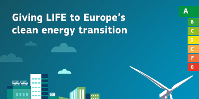 Nueva publicación sobre el impacto del subprograma LIFE de transición energética limpia con 28 proyectos