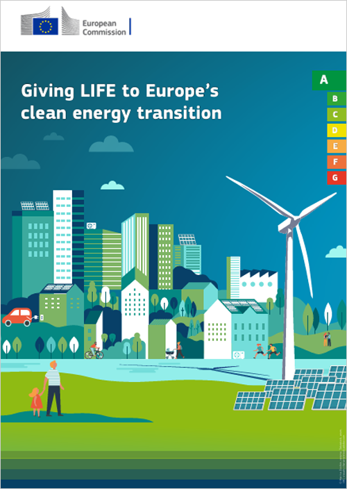 Nueva publicación sobre el impacto del subprograma LIFE de transición energética limpia con 28 proyectos