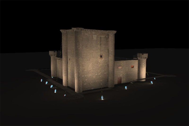 Artecoin redactará y dirigirá el proyecto de alumbrado exterior eficiente de castillos de la provincia de Valladolid