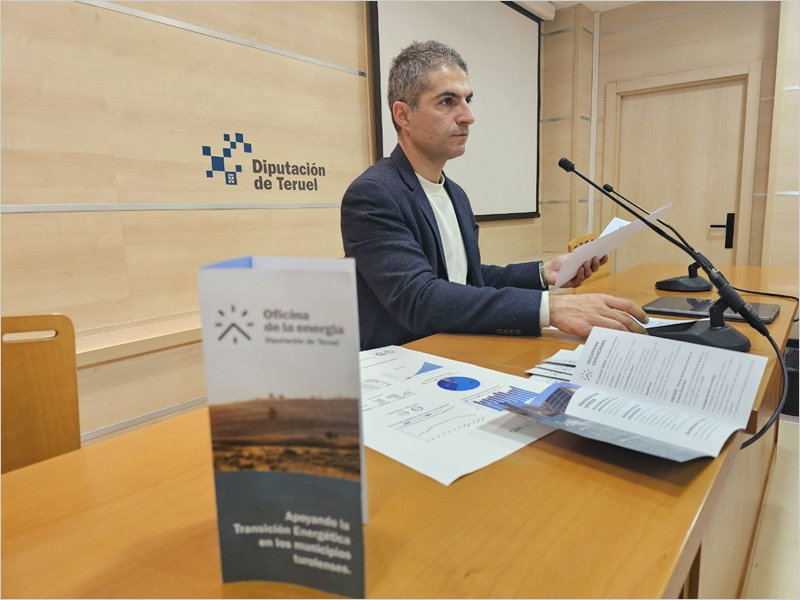 La Oficina de la Energía de Teruel asesora en su primer año a ayuntamientos en proyectos renovables