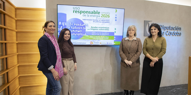 La Diputación de Córdoba lanza ayudas y formación para combatir la pobreza energética en hogares