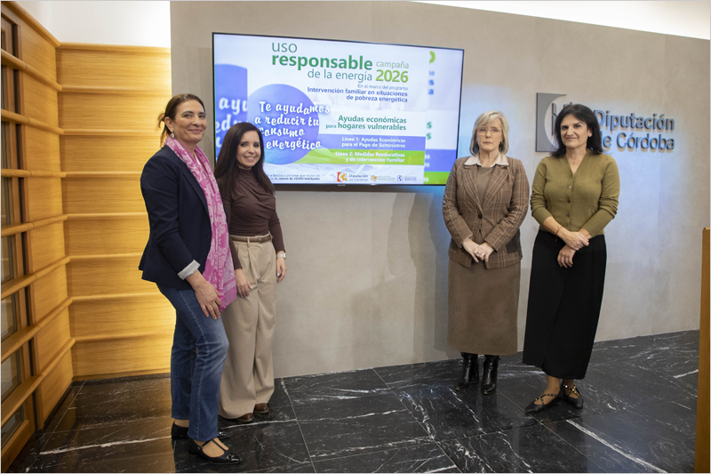 La Diputación de Córdoba lanza ayudas y formación para combatir la pobreza energética en hogares