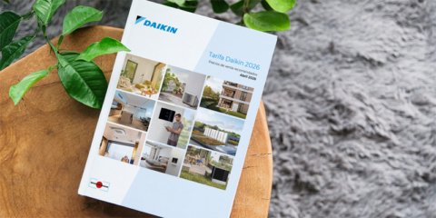 La nueva tarifa de precios 2026 de Daikin incluye sus últimas novedades de productos y servicios