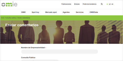 Abierta una consulta pública sobre la participación del agregador independiente en el mercado eléctrico