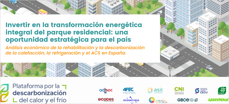 Un estudio plantea cómo reducir la factura energética de los hogares en España hasta 2050