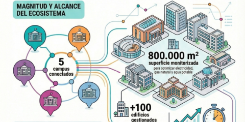 La Universidad de Valencia monitorizará en tiempo real el consumo energético de sus campus