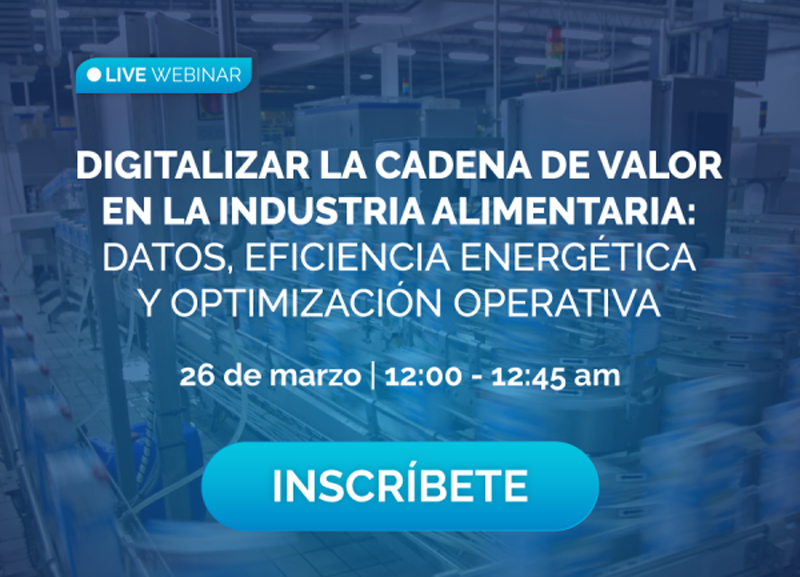La digitalización de la cadena de valor en la industria alimentaria se aborda en un webinar de CIC Consulting Informático