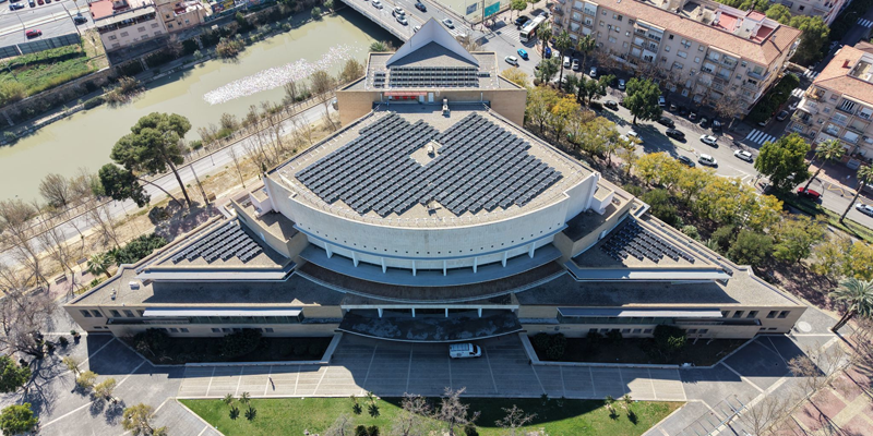 Tres centros culturales de Murcia cubren parte de su consumo eléctrico con energía fotovoltaica