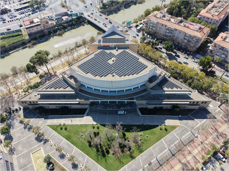 Tres centros culturales de Murcia cubren parte de su consumo eléctrico con energía fotovoltaica