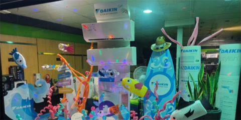 La tienda Milar J. Morales de Jaén gana la VIII edición del Concurso de Escaparates Daikin